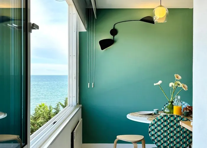 Casa Blue Benagil - Ocean View , Newly Renovated Walkable To Benagil 아파트 라고아