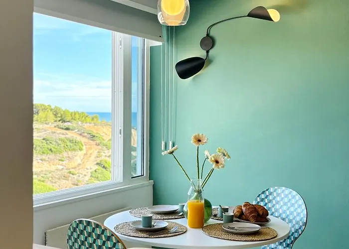 Daire Casa Blue Benagil - Ocean View , Newly Renovated Walkable To Benagil Lagoa (Algarve)