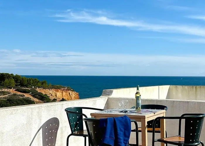 Casa Blue Benagil - Ocean View , Newly Renovated Walkable To Benagil 라고아